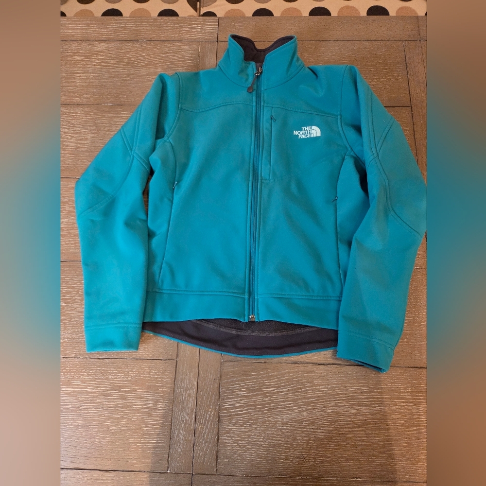 The North Face Teal Womens Shoft Shell Jacket